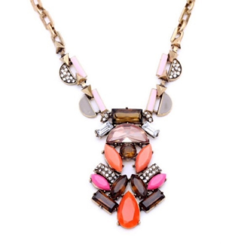 Stella & Dot Pop Geo Pendant Necklace